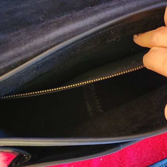 Vtg Coach Blk Rambler's Legacy Bag 9061 | Made in USA | Iconic Heritage Classic - Picture 7 of 15